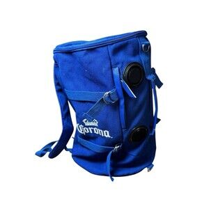 Corona Cooler Soft Bag With Built In Bluetooth Speakers Blue Beach Hiking Travel